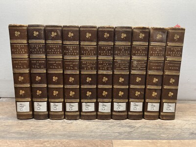 Rare 1901 Collected Writings of Samuel Lover #11/100 Limited Edition Illustrated-image