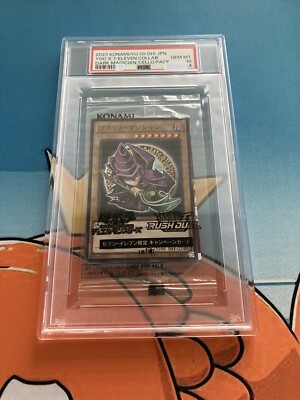 PSA 10 - Pop 1 - Yu-Gi-Oh Japanese Dark Magician Rush Duel Seven Eleven Promo-image