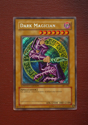 Yu-Gi-Oh! - Dark Magician (BPT-001) - Limited Edition - Secret Rare - LP-image