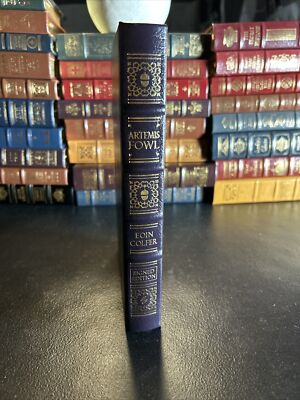 SIGNED Easton Press Artemis Fowl By Eoin Colfer! Rare! Leather Collectible-image