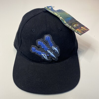 Vintage 1998 Godzilla Movie Promotional Black Hat Cap New With Tags -image