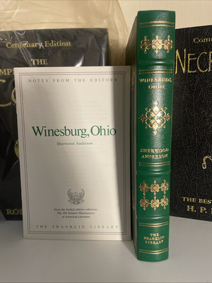 Winesburg Ohio by Sherwood Anderson Franklin Library Limited Leather Like New-image