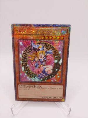 Yugioh! TCG - Dark Magician Girl (3rd Art) - Quarter Century Secret - RA04-EN107-image