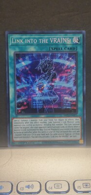 Yugioh  Link into the VRAINS! MP22-EN271 Prismatic Secret Rare 1st +BONUS -image