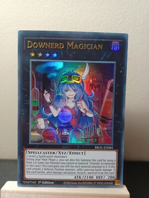 Yu-Gi-Oh! TCG Downerd Magician Brothers of Legend BROL-EN085 1st Edition MP-image