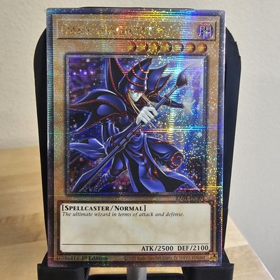 Dark Magician (New Art) RA04-EN001 Quarter Century Secret Rare 1st Ed Yugioh NM-image
