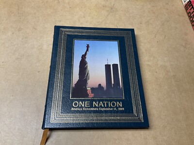 One Nation: America Remembers September 11, 2001 EASTON PRESS Edition-image