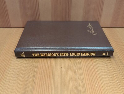 Louis Lamour THE WARRIOR'S PATH Bantam Leatherette Hardcover Edition Book - LNUC-image