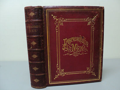 NICE BOUND LEATHER BOOK 