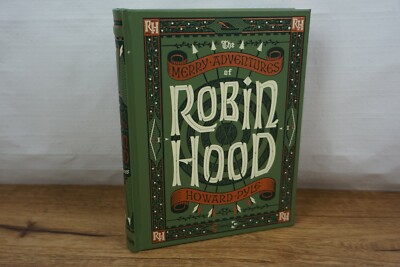 NEW Sealed - Merry Adventures of Robin Hood Leather bound Hardcover collectible-image