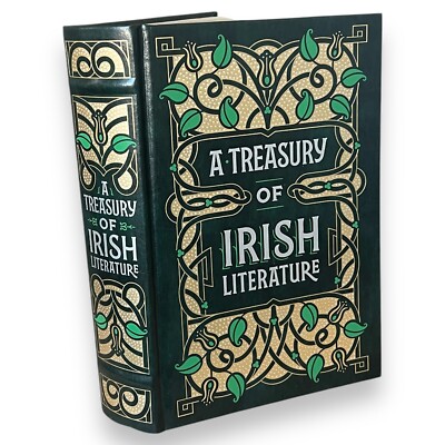 A Treasury of Irish Literature Leatherbound Classics Collectible Deluxe Edition-image