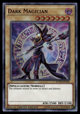 Dark Magician DUPO-EN101 Duel Power Yugioh Card-image