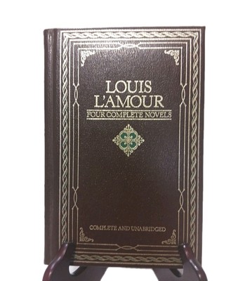 Louis L'Amour Four Complete Novels - Bonded Leather, Chatham River Press -image