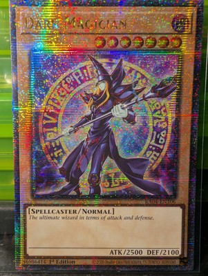 Dark Magician (8th Art) (Quarter Century Secret Rare) - RA04-EN106 Stampede-image