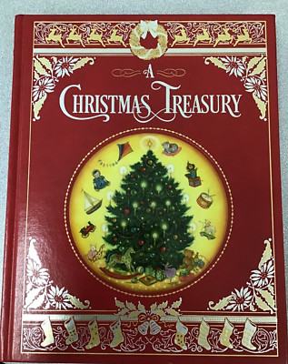 A CHRISTMAS TREASURY BOOK LEATHERBOUND HARDCOVER Barnes Noble-image