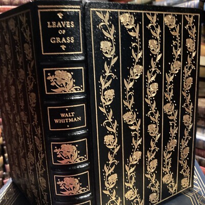 Franklin Library: WALT WHITMAN: SONG OF MYSELF: LEAVES OF GRASS-image