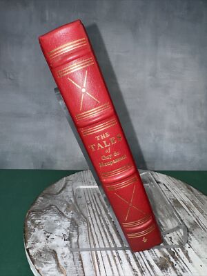 The Tales of Guy de Maupassant Eaton Press Leather Collectable Book-image