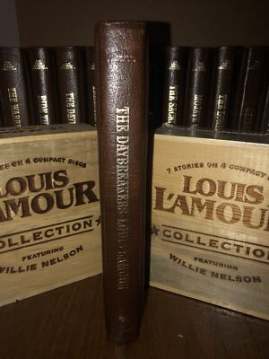 THE DAYBREAKERS Louis L'Amour Collection GENUINE LEATHER edition RARE SACKETT-image