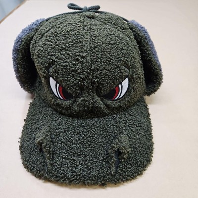 Godzilla Cap Boa Hat with Earpieces Jurassic Park USJ Japan Limited-image