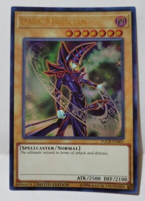 YUGIOH  DARK MAGICIAN YUCB -EN001  ULTRA LIGHT  PLAYED-image
