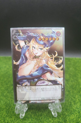 Dark Magician Girl Yugioh Waifu Full Art Goddess Story Trading Card Holo Alt-image