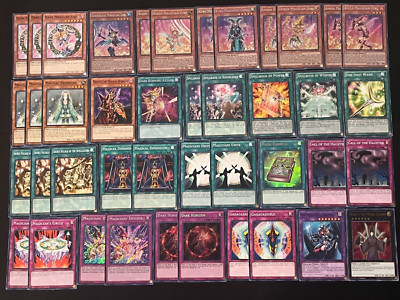 YUGIOH DARK MAGICIAN GIRL DECK- CHOCOLATE- BERRY- KIWI- LEMON- APPLE NEAR MINT-image