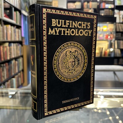 Bulfinch's Mythology by Thomas Bulfinch ( Leather Bound Hardcover )-image