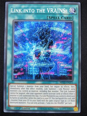 Link into the Vrains! MP22 Ultra Rare - 1st ed Yugioh Card #T7-image