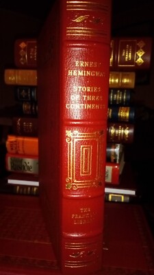 Stories Of Three Continents by Hemingway - Franklin Library - 1979 Limited Ed.-image