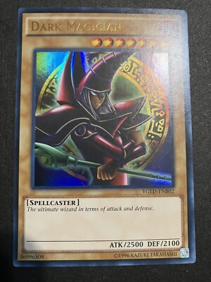 Yu-Gi-Oh! Arcana Dark Magician YGLD-ENB02 Ultra Rare 1st Edition NM-image