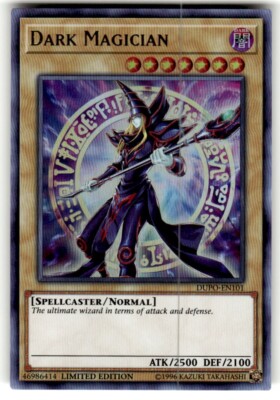 Yugioh Dark Magician DUPO-EN101 Ultra Rare Limited Edition NM-image
