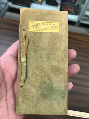 vintage dodge publishing words of wisdom abraham lincoln book with original box-image