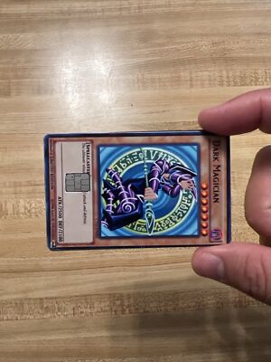Yugioh Dark Magician Card - Credit Card Skin-image