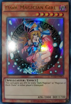 Yugioh Dark Magician Girl UR YGLD-ENB03 Near Mint-image