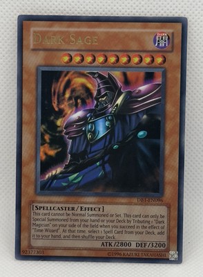 Yugioh Dark Sage Dark Beginning 1 Ultra Rare DB1-EN096 LP-image