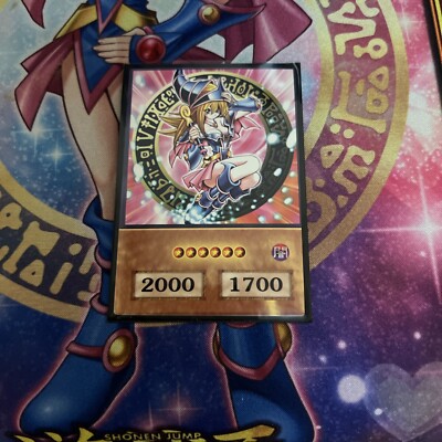 Yu-Gi-Oh Anime Style Card - Dark Magician Girl-image