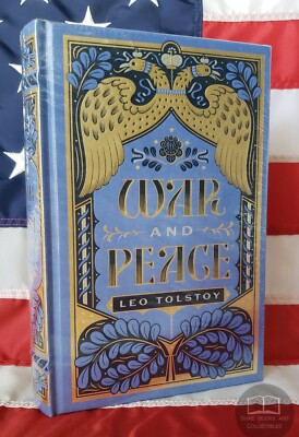NEW SEALED War and Peace by Leo Tolstoy Bonded Leather Collectible Edition-image