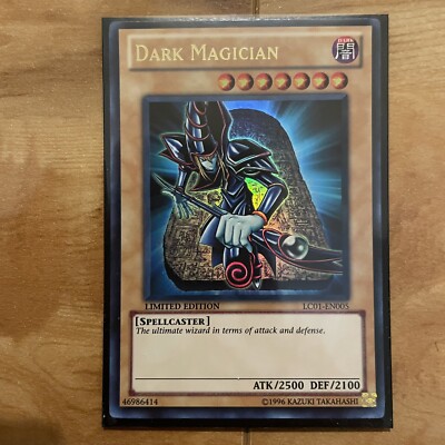 YuGiOh Dark Magician LC01-EN005 Limited Edition Ultra Rare Konami-image