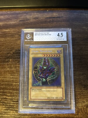 2003 Yugioh Dark Magician BPT-007 BGS 4.5 VG-Ex+-image