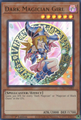 Dark Magician Girl [RED] - LDS3-EN082 - Ultra Rare 1st Edition - Near Mint -image