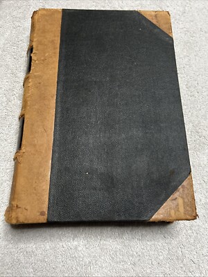 Freemasonry Masonic Voice of Masonry leather bound book 1884 Vol 22 rare-image