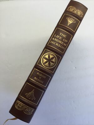 The Life Of Andrew Jackson Remini Leather Bound Easton Press Preowned-image