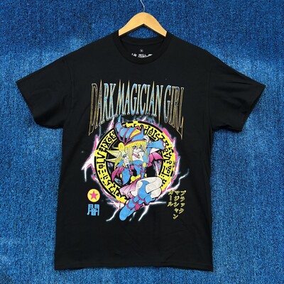Yu-Gi-Oh! Dark Magician Girl Graphic Tee – Anime Card Game Size M-image