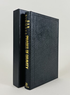 1990 SIGNED Ltd 1st ed Phases of Gravity #44/250 Headline, Dan Simmons Leather-image
