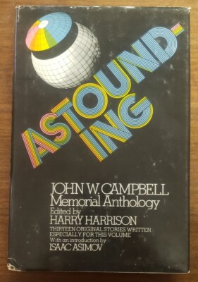 Book Club Edition Astounding John W. Campbell Memorial Anthology published 1973-image