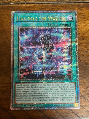Yu-Gi-Oh! Link Into the VRAINS! QUARTER CENTURY SECRET RARE - RA04-EN294, NM-image