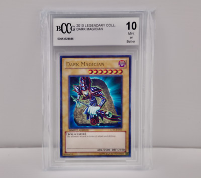 Yu-Gi-Oh! Dark Magician LC01-EN005 Limited Edition Ultra Rare BCCG 10 Mint-image