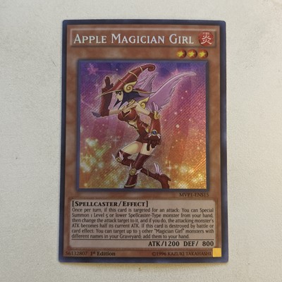 Apple Magician Girl secret rare 1st Ed. The Dark Side of Dimensions Movie Pack-image
