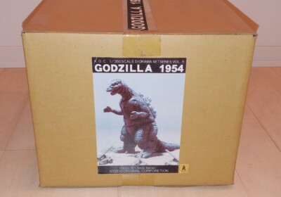 Resin Cast Kit KOC Kyodo Original Corp. Godzilla 1954 1/350 Diorama Set Vol.5-image