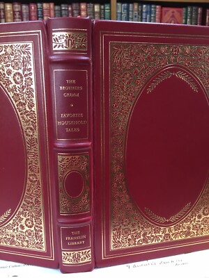 FRANKLIN LIBRARY: GRIMM FAIRY TALES: SNOW WHITE:  HANSEL & GRETEL: CINDERELLA-image